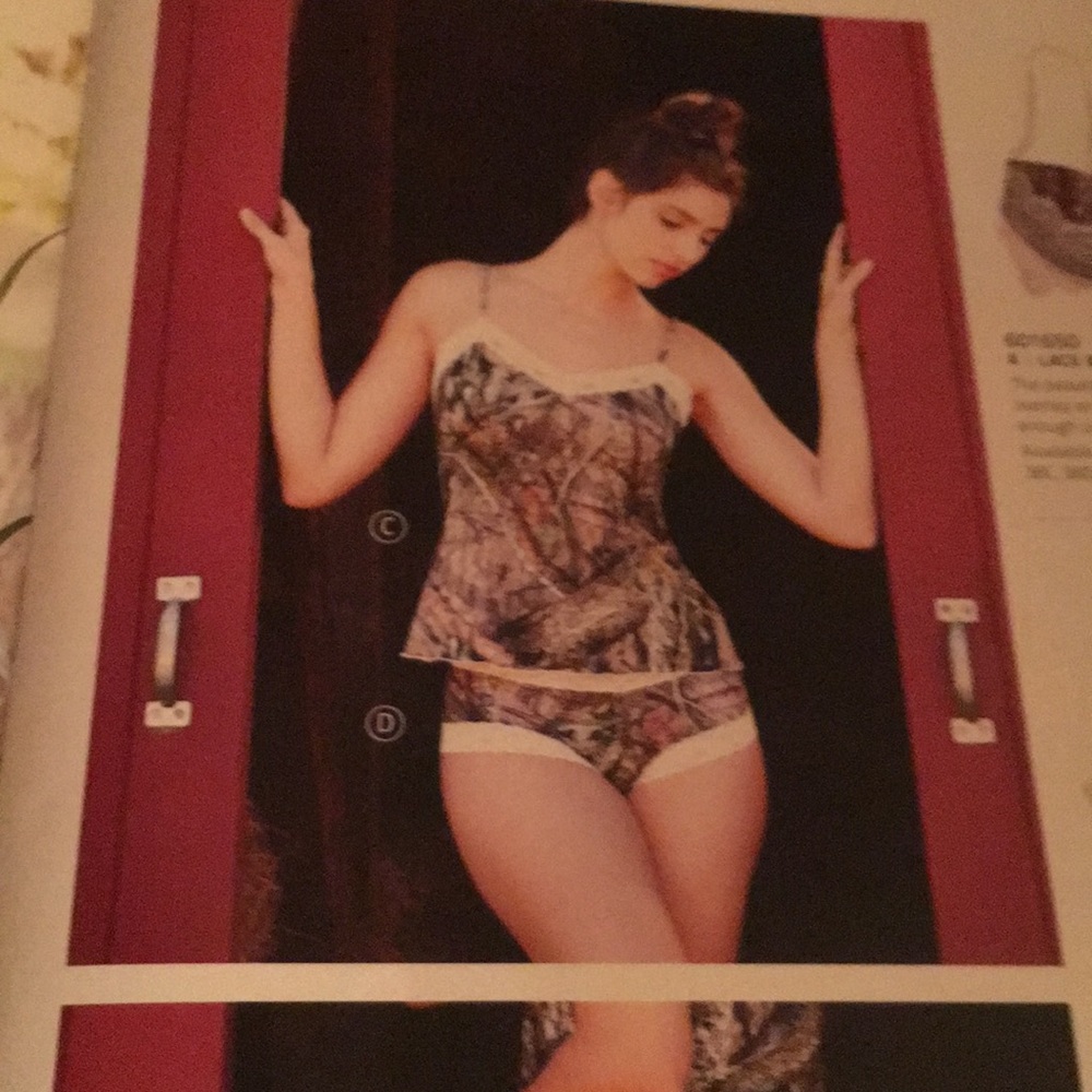 Wilderness camo lingerie